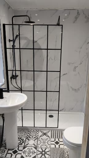 M1 Bathrooms and PVC Wall Panels — Customer photo