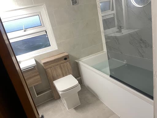 AB Interiors bathrooms and Tiling — Customer photo